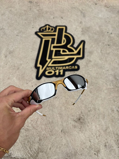 JULIET CORVETTE ARO CARBON LENTES ESPELHADO KIT BRANCO SIDE BLINDER BRANCO
