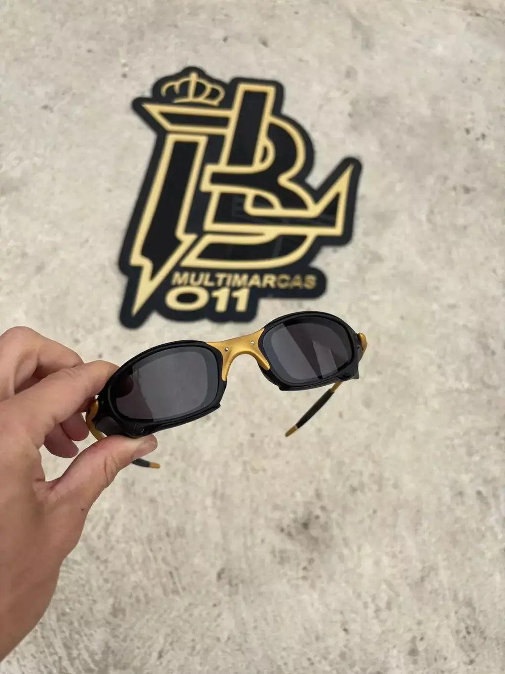 JULIET CORVETTE ARO CARBON LENTES BLACK + SIDE BLINDER PRETO