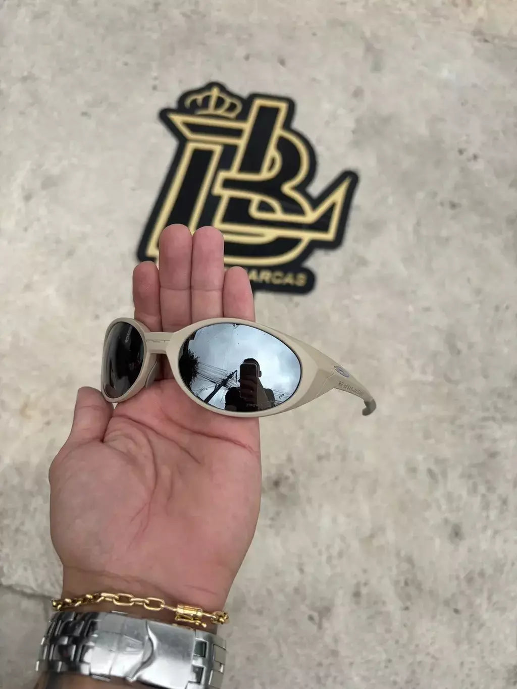 EYE JACKET PIET LENTES ESPELHADO