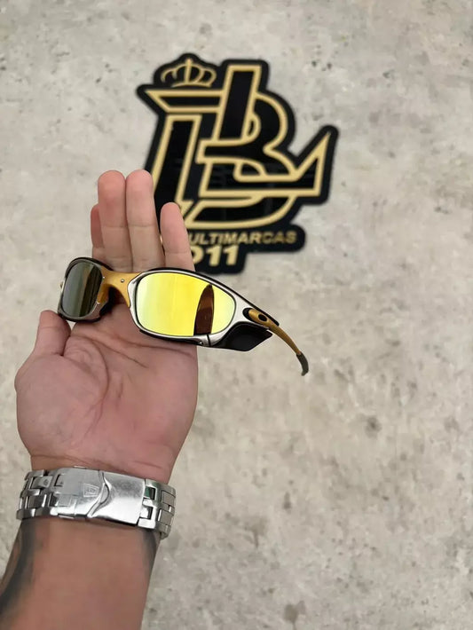 JULIET 24K LENTES GOLD KIT PRETO SIDE BLINDER PRETO