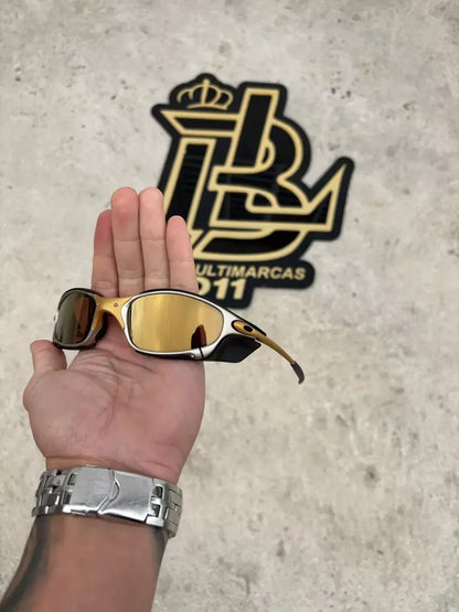 JULIET 24K LENTES GOLD CAFÉ KIT PRETO SIDE BLINDER PRETO