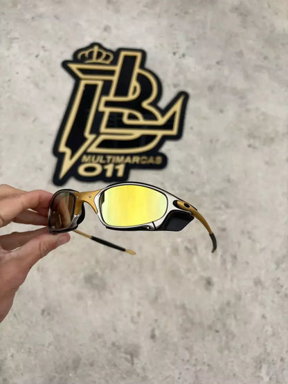 JULIET 24K LENTES GOLD KIT PRETO SIDE BLINDER PRETO