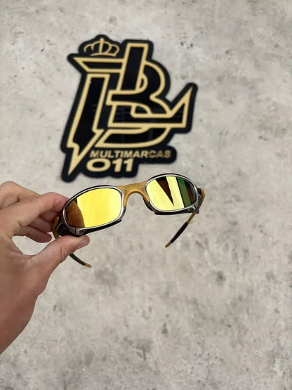 JULIET 24K LENTES GOLD KIT PRETO SIDE BLINDER PRETO