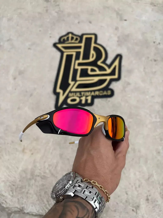 JULIET CORVETTE ARO CARBON LENTES RUBI KIT BRANCO SIDE BLINDER PRETO