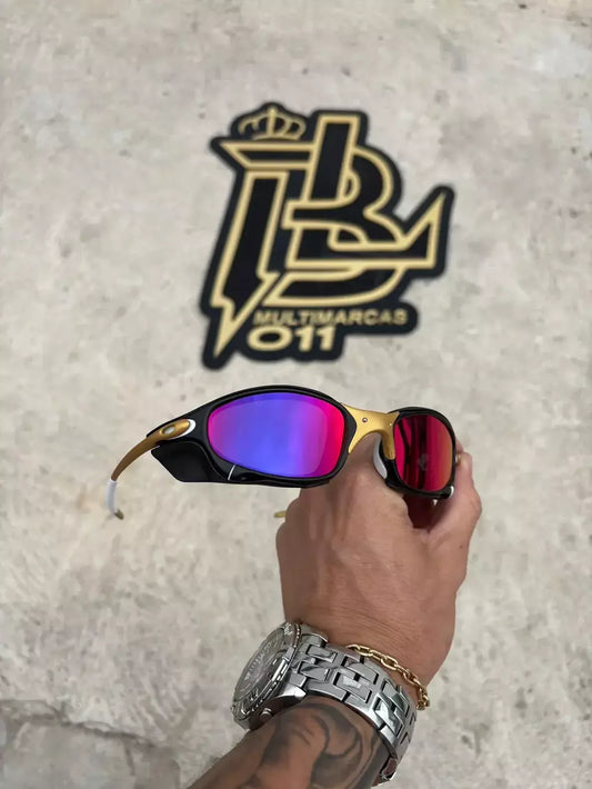 JULIET CORVETTE ARO CARBON LENTES TANZANITE KIT BRANCO SIDE BLINDER PRETO