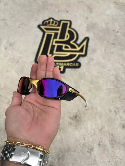 JULIET CORVETTE ARO CARBON LENTES TANZANITE KIT BRANCO SIDE BLINDER PRETO