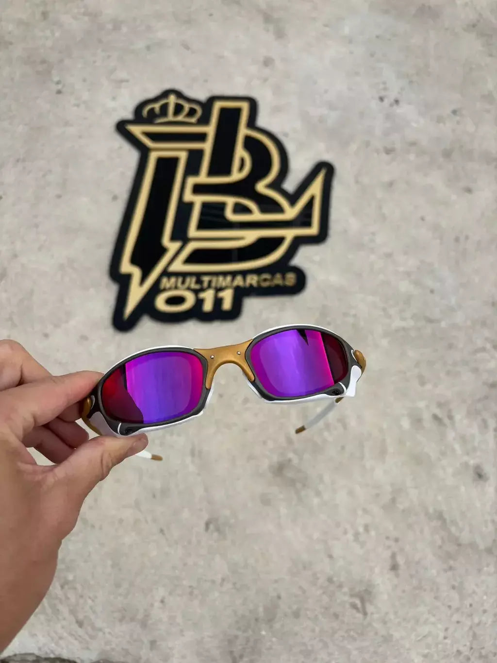 JULIET CORVETTE ARO X METAL LENTES TANZANITE KIT BRANCO SIDE BLINDER BRANCO