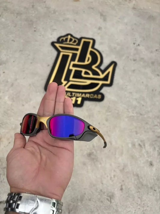 JULIET CORVETTE ARO X METAL LENTES TANZANITE KIT PRETO SIDE BLINDER CINZA