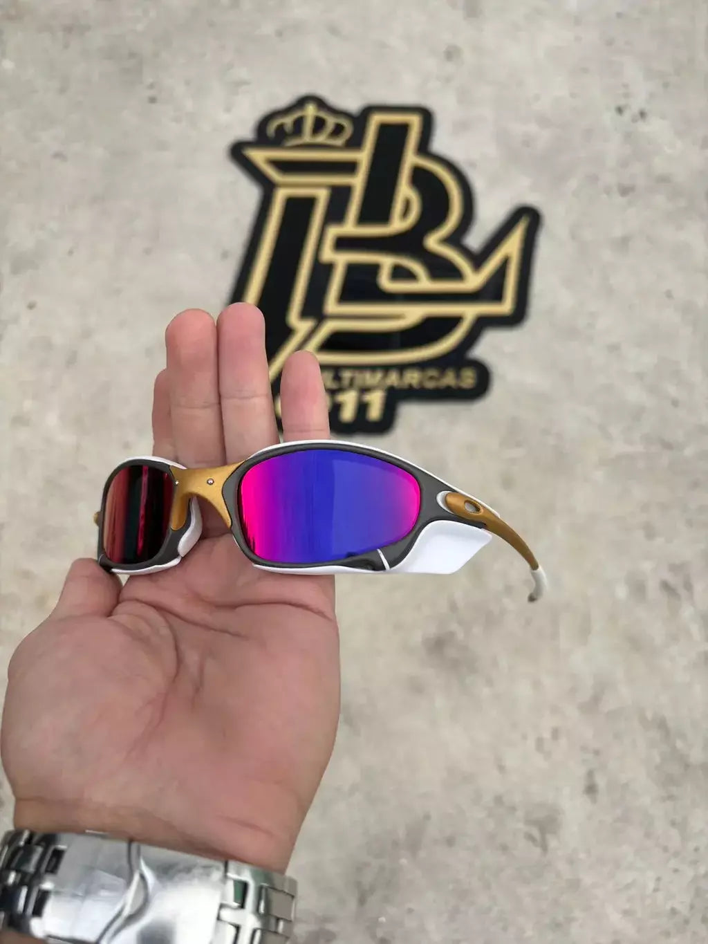 JULIET CORVETTE ARO X METAL LENTES TANZANITE KIT BRANCO SIDE BLINDER BRANCO