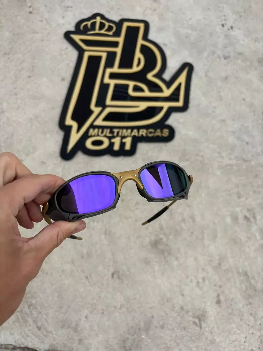 JULIET CORVETTE ARO X METAL LENTES ROXA KIT PRETO SIDE BLINDER CINZA