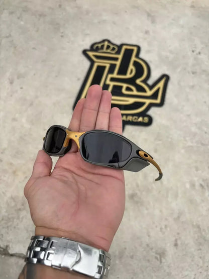 JULIET CORVETTE ARO X METAL LENTES BLACK KIT PRETO SIDE BLINDER CINZA