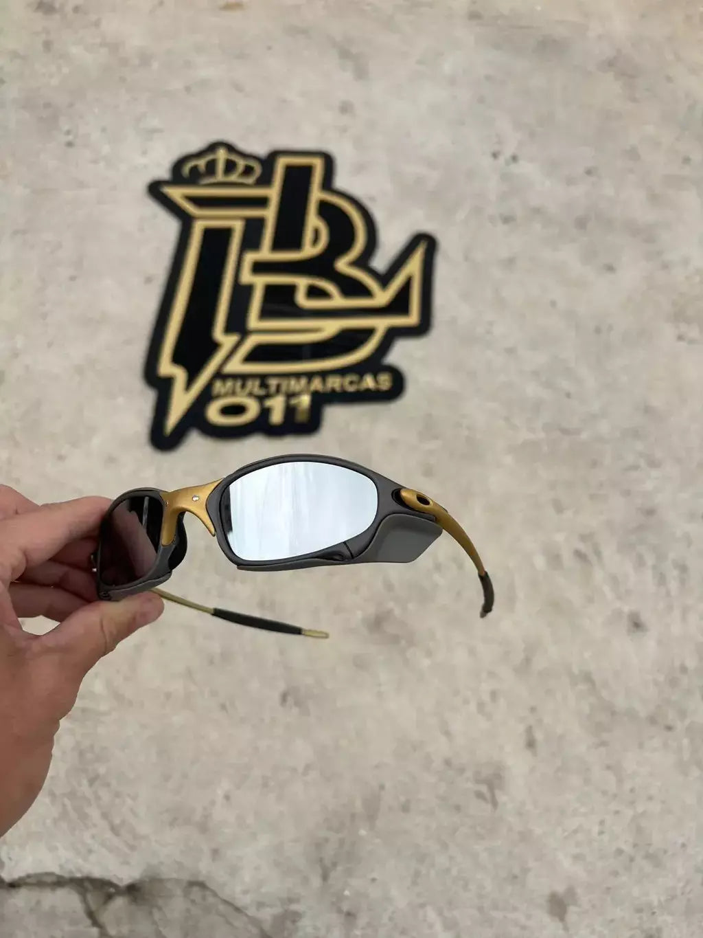 JULIET CORVETTE ARO X METAL LENTES ESPELHADO KIT PRETO SIDE BLINDER CINZA