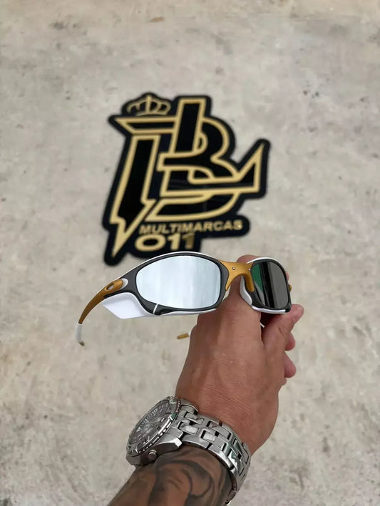 JULIET CORVETTE ARO X METAL LENTES ESPELHADO KIT BRANCO SIDE BLINDER BRANCO