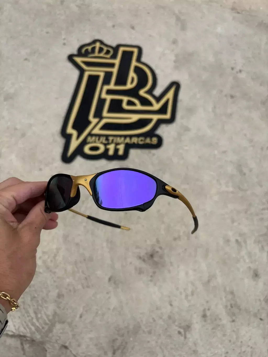 JULIET CORVETTE ARO CARBON LENTES ROXA KIT PRETO