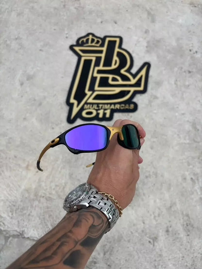 JULIET CORVETTE ARO CARBON LENTES ROXA KIT PRETO