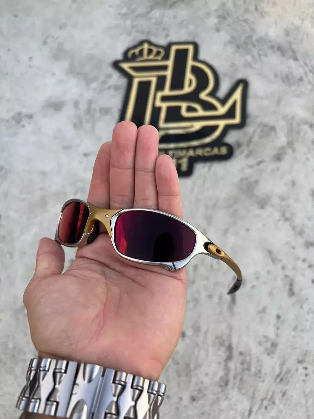 JULIET 24K LENTES TORCH ESCURO