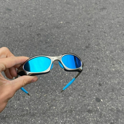 PENNY PLASMA LENTES ICE / KIT AZUL + SIDE BLINDER PRETO