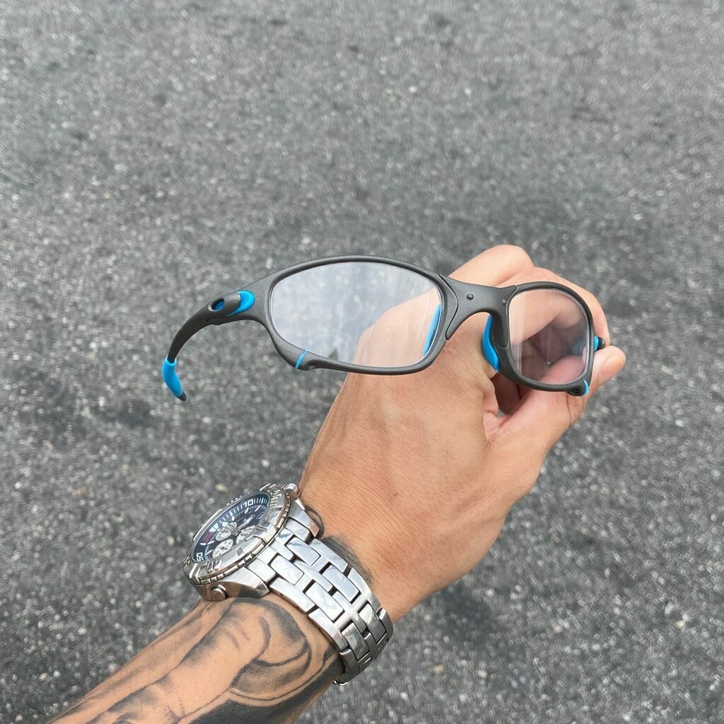 JULIET X METAL LENTES TRANSPARENTE / KIT AZUL