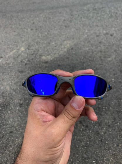 JULIET X METAL LENTES AZUL ESCURO KIT AZUL
