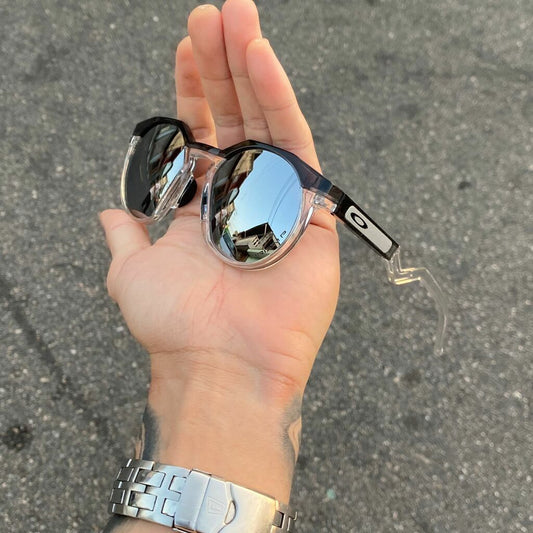 HSTN TRANSPARENTE COM PRETO LENTES ESPELHADO