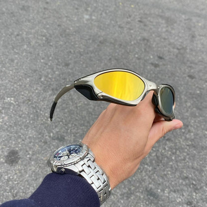 PENNY PLASMA LENTES GOLD + SIDE BLINDER PRETO