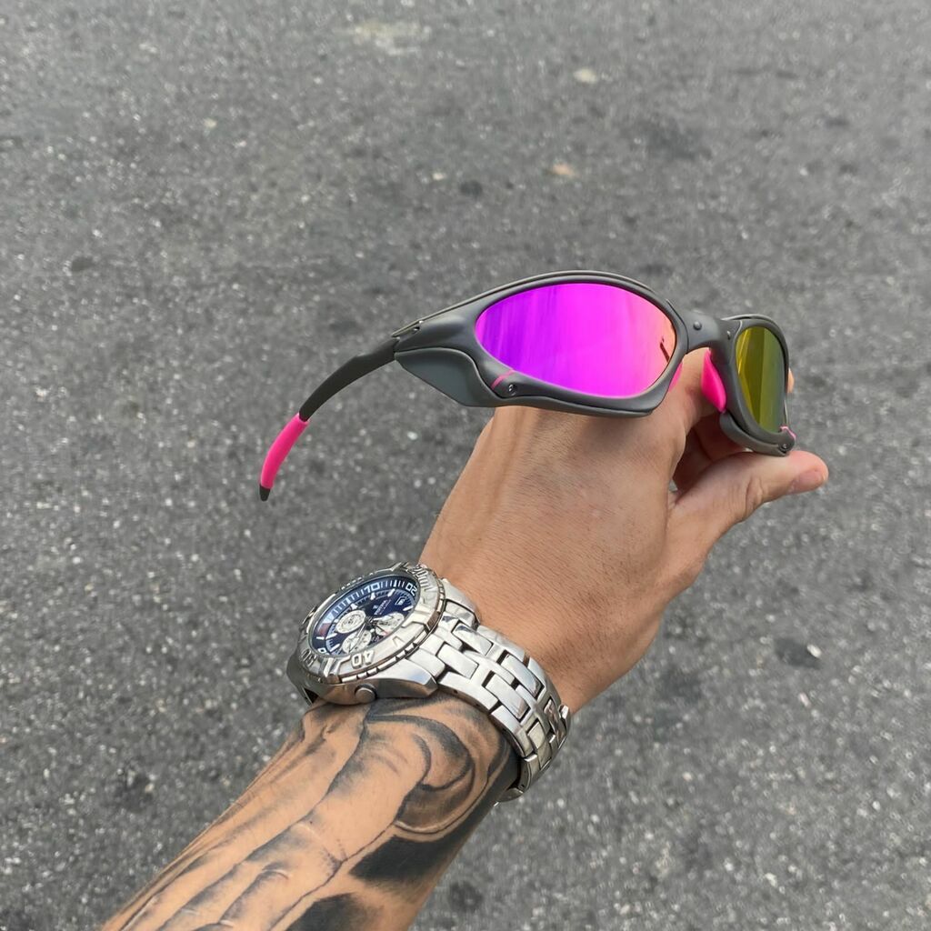 PENNY X-METAL LENTES ROSA/ KIT ROSA + SIDE BLINDER CINZA