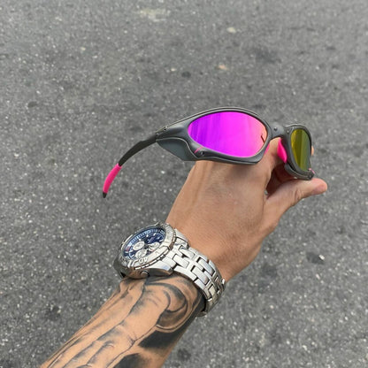 PENNY X-METAL LENTES ROSA/ KIT ROSA + SIDE BLINDER CINZA