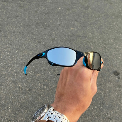 JULIET CARBON LENTES ESPELHADO / KIT AZUL