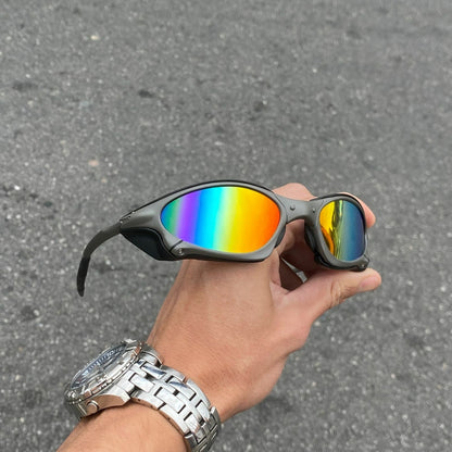 PENNY X-METAL LENTES ARCO-IRIS + SIDE BLINDER PRETO