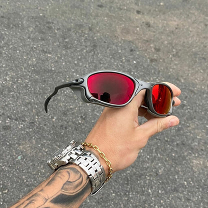 DOUBLE X LENTES TORCH + SIDE BLINDER CINZA