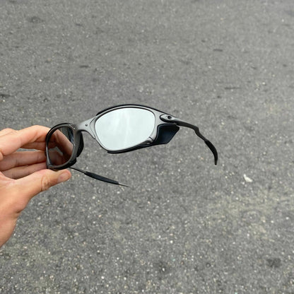 DOUBLE X LENTES ESPELHADO + SIDE BLINDER PRETO