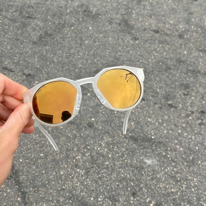 HSTN BRANCO LENTES GOLD CAFÉ
