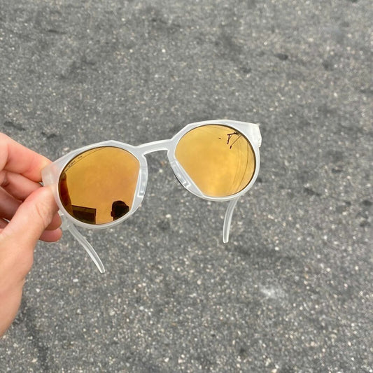 HSTN BRANCO LENTES GOLD CAFÉ