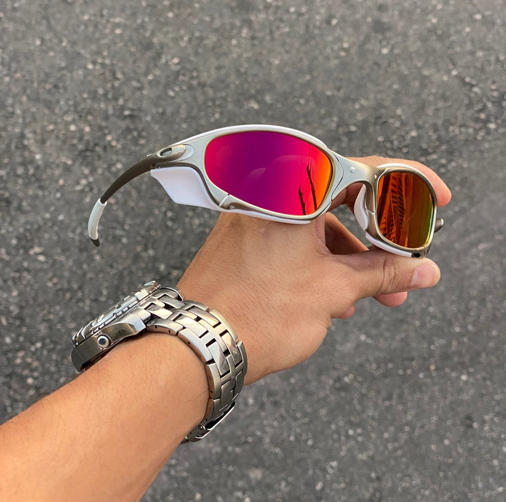 JULIET PLASMA LENTES RUBY / KIT BRANCO + SIDE BLINDER BRANCO