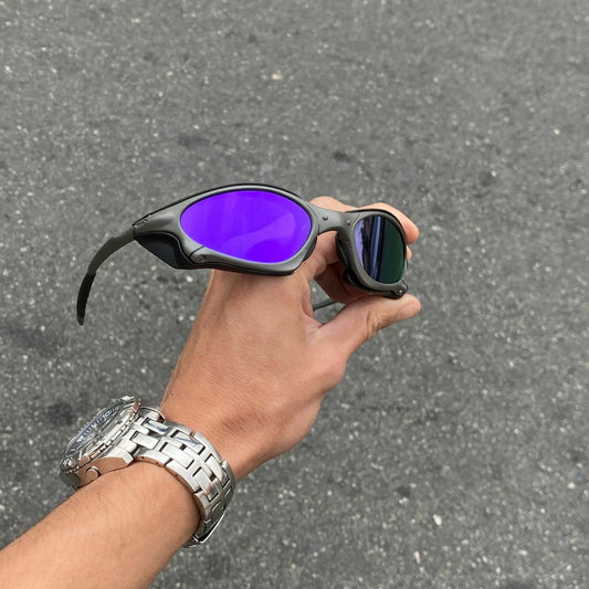 PENNY X-METAL LENTES ROXA + SIDE BLINDER PRETO