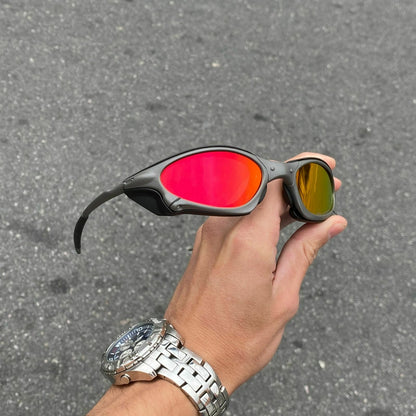PENNY X-METAL LENTES RUBY + SIDE BLINDER PRETO