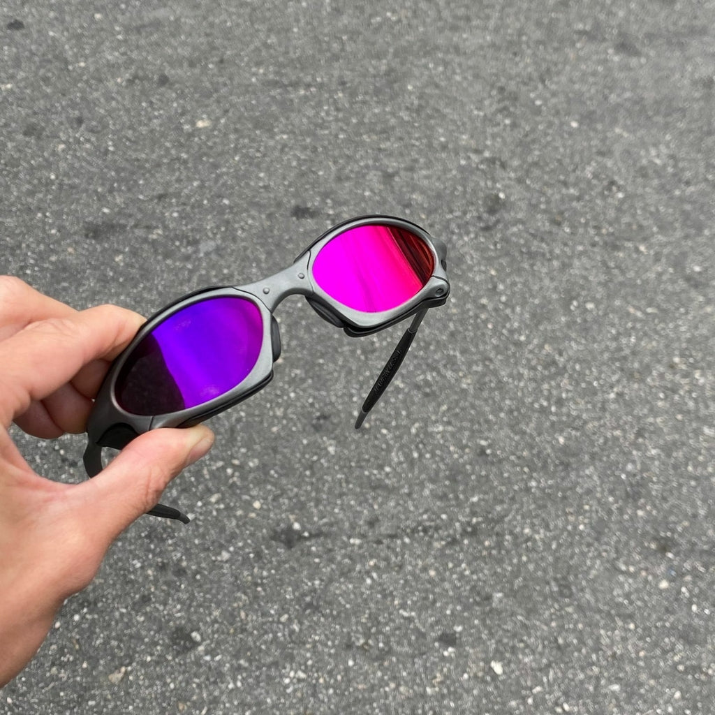 PENNY X-METAL LENTES TANZANITE + SIDE BLINDER PRETO