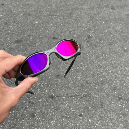 PENNY X-METAL LENTES TANZANITE + SIDE BLINDER PRETO