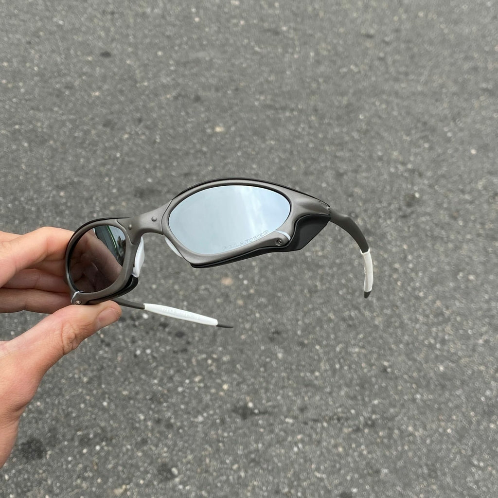 PENNY X-METAL LENTES ESPELHADO / KIT BRANCO + SIDE BLINDER PRETO