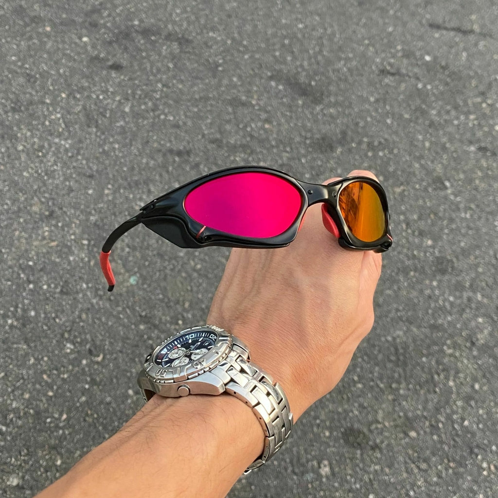 PENNY CARBON LENTES RUBY / KIT VERNELHO + SIDE BLINDER