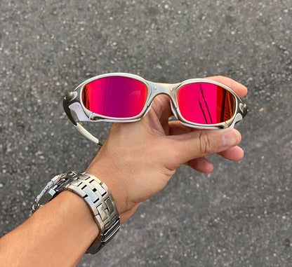 JULIET PLASMA LENTES RUBY / KIT BRANCO + SIDE BLINDER BRANCO