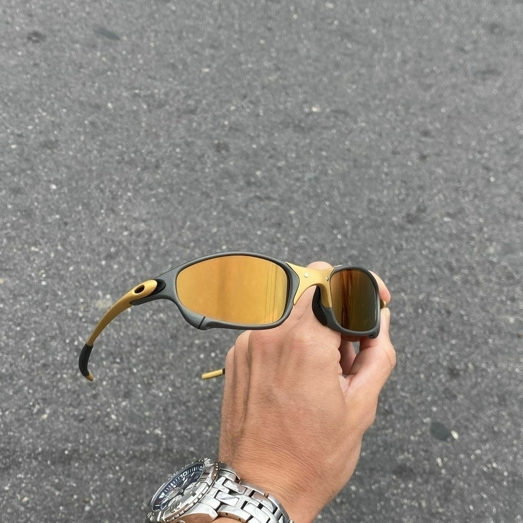 JULIET CORVETTE ARO X METAL LENTES GOLD CAFÉ