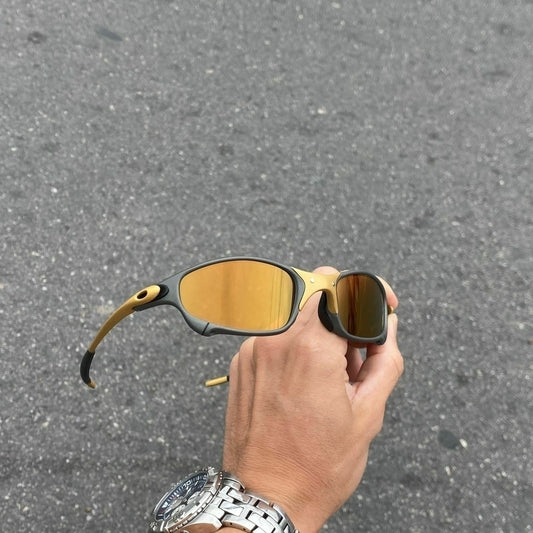 JULIET CORVETTE ARO X METAL LENTES GOLD CAFÉ
