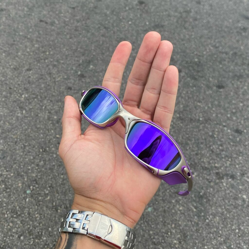 JULIET PLASMA LENTES ROXA / KIT ROXO + SIDE BLINDER ROXO