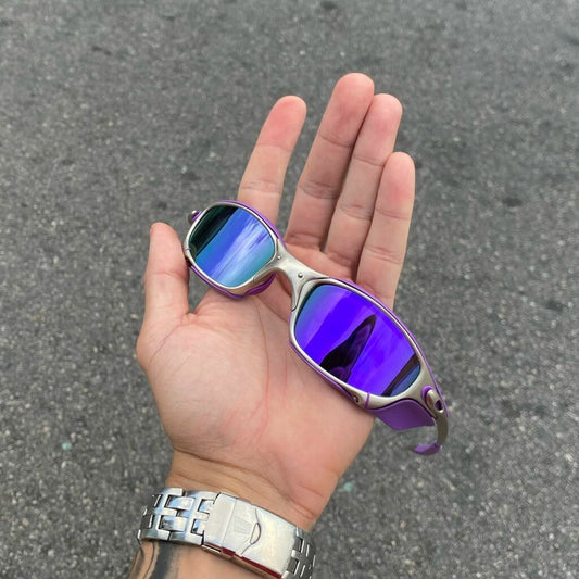 JULIET PLASMA LENTES ROXA / KIT ROXO + SIDE BLINDER ROXO