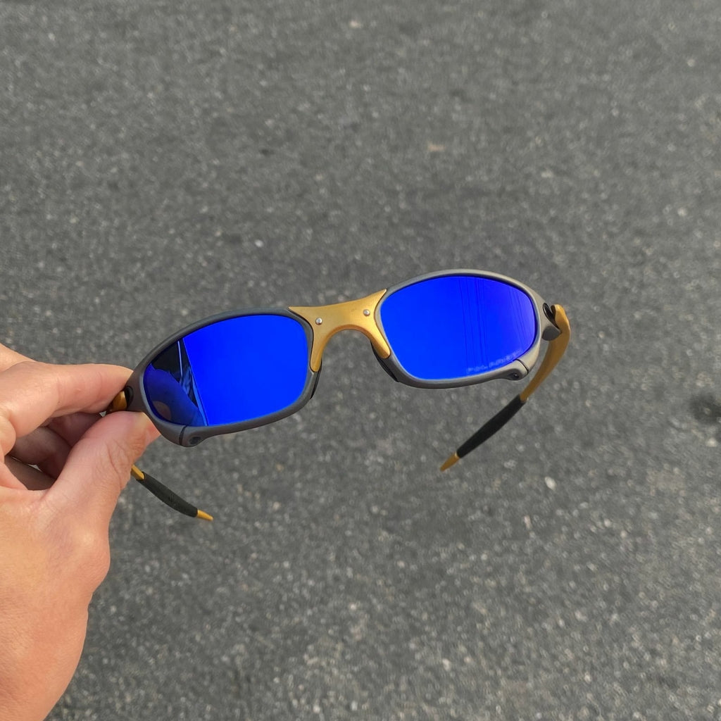 JULIET CORVETTE ARO X-METAL LENTES AZUL ESCURO