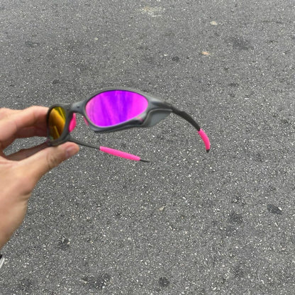 PENNY X-METAL LENTES ROSA/ KIT ROSA + SIDE BLINDER CINZA