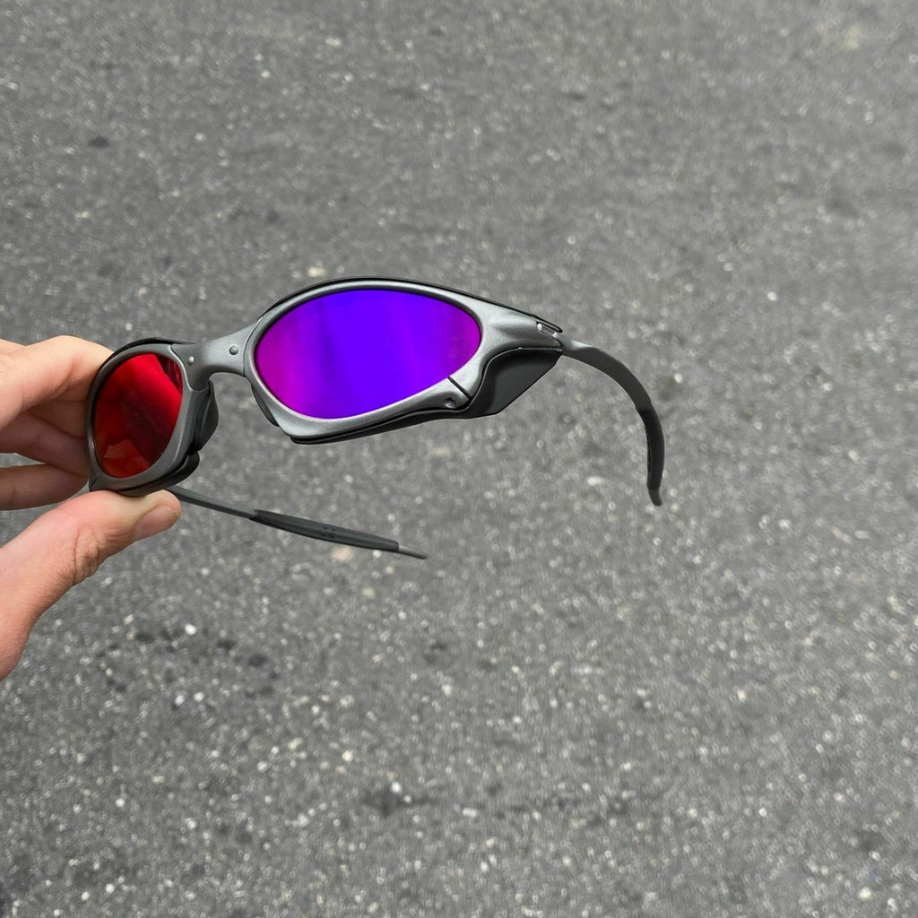 PENNY X-METAL LENTES TANZANITE + SIDE BLINDER PRETO