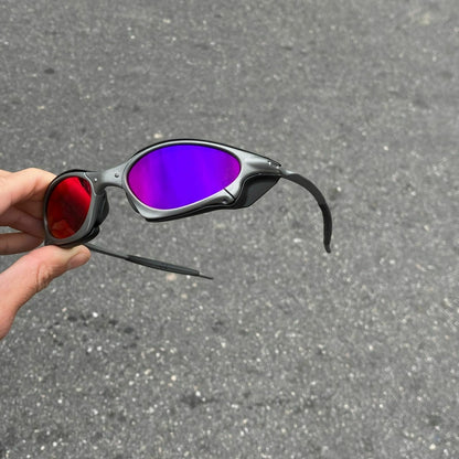 PENNY X-METAL LENTES TANZANITE + SIDE BLINDER PRETO