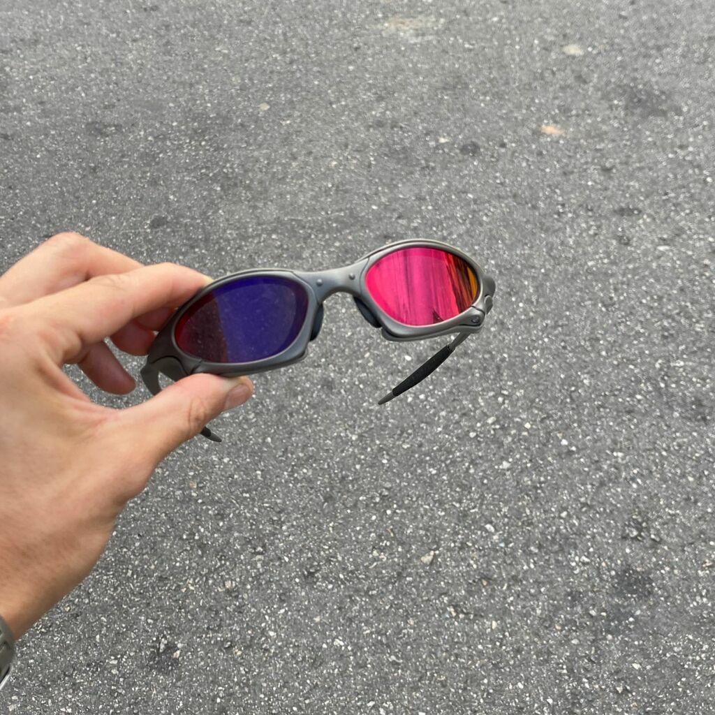 PENNY -METAL LENTES TANZANITE + SIDE BLINDER CINZA